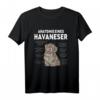 Anatomie eines Havaneser T-Shirt – Perfekt für Hundebesitzer, Hundemamas und Gassi-Gänger mit süßem Hundekuscheltier & Zubehör