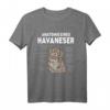Anatomie eines Havaneser T-Shirt – Perfekt für Hundebesitzer, Hundemamas und Gassi-Gänger mit süßem Hundekuscheltier & Zubehör