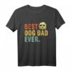 Vintage Best Dog Dad Ever T-Shirt für Havaneser-Liebhaber – Witziges Geschenk für Hundebesitzer & Retro-Modefans