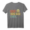 Vintage Best Dog Dad Ever T-Shirt für Havaneser-Liebhaber – Witziges Geschenk für Hundebesitzer & Retro-Modefans