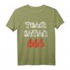 Team Satan 666 – Heavy Metal Teuflisch T-Shirt mit ironischem Spruch für Rocker, Festival & Konzert – Schwarzes Anti-Religions Shirt