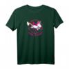 Hail Satan Unicorn mit Regenbogen - Death Metal Unicorn Raglan für Satan- und Metal-Fans