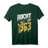 60. Geburtstag Rockt Seit 1963 T-Shirt – Cooles Geburtstagsdesign für Rockmusikfans, Biker, Musiker & Metal Fans