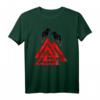 Valknut Symbol Odins Raben Nordische Mythologie Wikinger T-Shirt – Ideal für Wikinger-Fans, Skandinavien-Reisen & Mythologie-Liebhaber