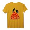 Valknut Symbol Odins Raben Nordische Mythologie Wikinger T-Shirt – Ideal für Wikinger-Fans, Skandinavien-Reisen & Mythologie-Liebhaber