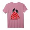Valknut Symbol Odins Raben Nordische Mythologie Wikinger T-Shirt – Ideal für Wikinger-Fans, Skandinavien-Reisen & Mythologie-Liebhaber