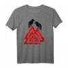 Valknut Symbol Odins Raben Nordische Mythologie Wikinger T-Shirt – Ideal für Wikinger-Fans, Skandinavien-Reisen & Mythologie-Liebhaber