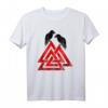 Valknut Symbol Odins Raben Nordische Mythologie Wikinger T-Shirt – Ideal für Wikinger-Fans, Skandinavien-Reisen & Mythologie-Liebhaber
