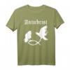 Hugin und Munin fangen Christenfisch - Antichrist T-Shirt für Heiden, Wikinger und Pagan Metal Fans