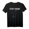 Stay Pagan T-Shirt mit Adler, der Christenfisch fängt – Für Asatru Anhänger, Wikinger Fans & Germanische Mythologie Liebhaber