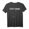 Stay Pagan T-Shirt mit Adler, der Christenfisch fängt – Für Asatru Anhänger, Wikinger Fans & Germanische Mythologie Liebhaber