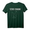 Stay Pagan T-Shirt mit Adler, der Christenfisch fängt – Für Asatru Anhänger, Wikinger Fans & Germanische Mythologie Liebhaber