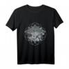 Heilige Geometrie T-Shirt mit UFO und Space Design – Mystisches, spirituelles Tee für Yoga, Astronomie & Erleuchtung