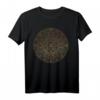 Yoga Spirituelles T-Shirt mit Heiligem Gold Mandala – Geschenk für Meditation, Wellness, Yoga-Lehrer & Spirituelle Anlässe