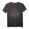 Yoga Spirituelles T-Shirt mit Heiligem Gold Mandala – Geschenk für Meditation, Wellness, Yoga-Lehrer & Spirituelle Anlässe
