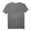 Yoga Spirituelles T-Shirt mit Heiligem Gold Mandala – Geschenk für Meditation, Wellness, Yoga-Lehrer & Spirituelle Anlässe