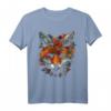 Fuchs Kunstwerk Herbst Blätter - Tierliebe T-Shirt für Natur- und Tierfreunde, perfekt als Geschenk für Tierliebhaber