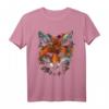 Fuchs Kunstwerk Herbst Blätter - Tierliebe T-Shirt für Natur- und Tierfreunde, perfekt als Geschenk für Tierliebhaber