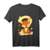 Kinder Fuchs Herbst Blätter T-Shirt für 2. Geburtstag Jungen und Mädchen – Lustiges Geburtstags- und Herbstoutfit