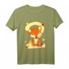Kinder Fuchs Herbst Blätter T-Shirt für 2. Geburtstag Jungen und Mädchen – Lustiges Geburtstags- und Herbstoutfit