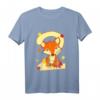 Kinder Fuchs Herbst Blätter T-Shirt für 2. Geburtstag Jungen und Mädchen – Lustiges Geburtstags- und Herbstoutfit