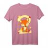 Kinder Fuchs Herbst Blätter T-Shirt für 2. Geburtstag Jungen und Mädchen – Lustiges Geburtstags- und Herbstoutfit