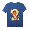 Kinder Fuchs Herbst Blätter T-Shirt für 2. Geburtstag Jungen und Mädchen – Lustiges Geburtstags- und Herbstoutfit