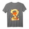 Kinder Fuchs Herbst Blätter T-Shirt für 2. Geburtstag Jungen und Mädchen – Lustiges Geburtstags- und Herbstoutfit