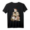 Hello Herbst Motiv mit Kürbis für gesegnete Christen - Buntes Oktober T-Shirt mit Aquarell-Design, perfekt als Herbstgeschenk für Frauen und Kinder