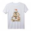 Hello Herbst Motiv mit Kürbis für gesegnete Christen - Buntes Oktober T-Shirt mit Aquarell-Design, perfekt als Herbstgeschenk für Frauen und Kinder