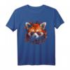 Roter Panda Kunstwerk - Herbst Blätter Tier T-Shirt für Tierliebhaber, Freunde & Familie