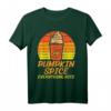 Pumpkin Spice Everything Nice Retro Herbst Saison Frauen T-Shirt – Perfektes Geschenk für Kürbisliebhaber, Halloween & Erntedankfest