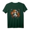 Panda Kunst - Fantasie Herbst Blätter Tier Panda T-Shirt für Tierliebhaber und Freunde, Perfekt als Geschenk