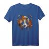 Panda Kunst - Fantasie Herbst Blätter Tier Panda T-Shirt für Tierliebhaber und Freunde, Perfekt als Geschenk