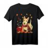 Wheaten Scottish Terrier - Herbst - Schokolade - Hot - T-Shirt für Hundeliebhaber, stylisches Tiermotiv im Herbstdesign