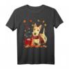 Wheaten Scottish Terrier - Herbst - Schokolade - Hot - T-Shirt für Hundeliebhaber, stylisches Tiermotiv im Herbstdesign