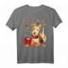 Wheaten Scottish Terrier - Herbst - Schokolade - Hot - T-Shirt für Hundeliebhaber, stylisches Tiermotiv im Herbstdesign