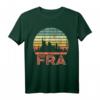 FRA Frankfurt 70er Retro Vintage Look T-Shirt - Flugzeug- und Flughafenfans, Vintage-Mode für Frankfurtliebhaber