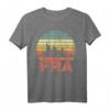 FRA Frankfurt 70er Retro Vintage Look T-Shirt - Flugzeug- und Flughafenfans, Vintage-Mode für Frankfurtliebhaber