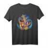 Ganesh Om Symbol Hindu Goa Aum Zeichen Psychedelic Hippie T-Shirt – Buntes Festival- und Yoga-Design für Spirituelle und Hippie Liebhaber