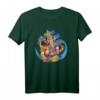 Ganesh Om Symbol Hindu Goa Aum Zeichen Psychedelic Hippie T-Shirt – Buntes Festival- und Yoga-Design für Spirituelle und Hippie Liebhaber