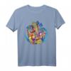 Ganesh Om Symbol Hindu Goa Aum Zeichen Psychedelic Hippie T-Shirt – Buntes Festival- und Yoga-Design für Spirituelle und Hippie Liebhaber