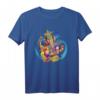 Ganesh Om Symbol Hindu Goa Aum Zeichen Psychedelic Hippie T-Shirt – Buntes Festival- und Yoga-Design für Spirituelle und Hippie Liebhaber