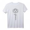 Namaste Lotus Blüten Yoga T-Shirt - Spirituelle Geschenkidee für Yogis, Meditation & Alltag, Perfekt für Vinyasa, Hatha & Kundalini Yoga