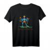 Göttin Kali T-Shirt mit Sanskrit Mantra 'Om kring kalikaye namah' – Spirituelles Yoga- und Hinduismus-Shirt als Geschenk
