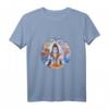 HapOwl Hinduismus Fans T-Shirt mit Shiva, Göttin, Schlange und Dreizack – Spirituelles Geschenk für Hindu-Fans und Festlichkeiten