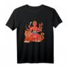 Durga T-Shirt - Spirituelles Kleidungstück mit Göttin Durga Symbol für Hinduismus, Buddhismus & Jainismus