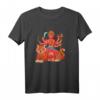 Durga T-Shirt - Spirituelles Kleidungstück mit Göttin Durga Symbol für Hinduismus, Buddhismus & Jainismus