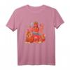 Durga T-Shirt - Spirituelles Kleidungstück mit Göttin Durga Symbol für Hinduismus, Buddhismus & Jainismus