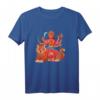 Durga T-Shirt - Spirituelles Kleidungstück mit Göttin Durga Symbol für Hinduismus, Buddhismus & Jainismus